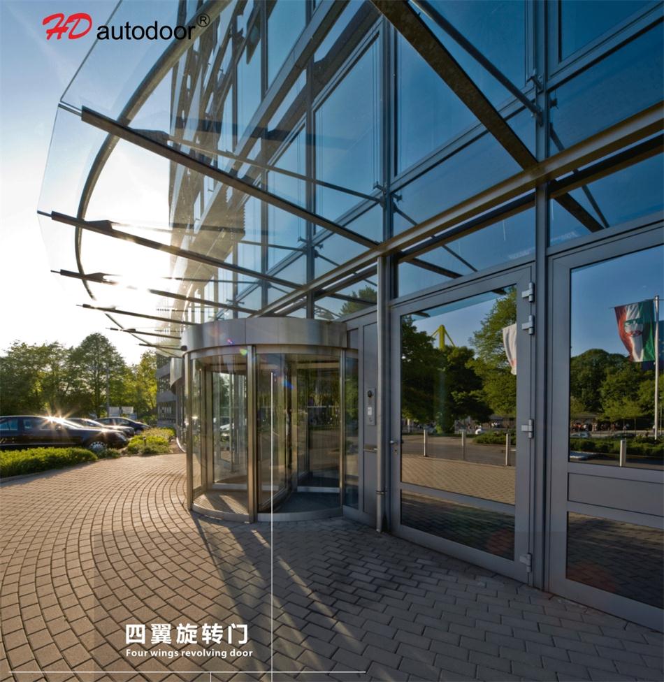 兩翼、三翼、四翼旋轉(zhuǎn)門：青島恒達(dá)自動門(圖5)