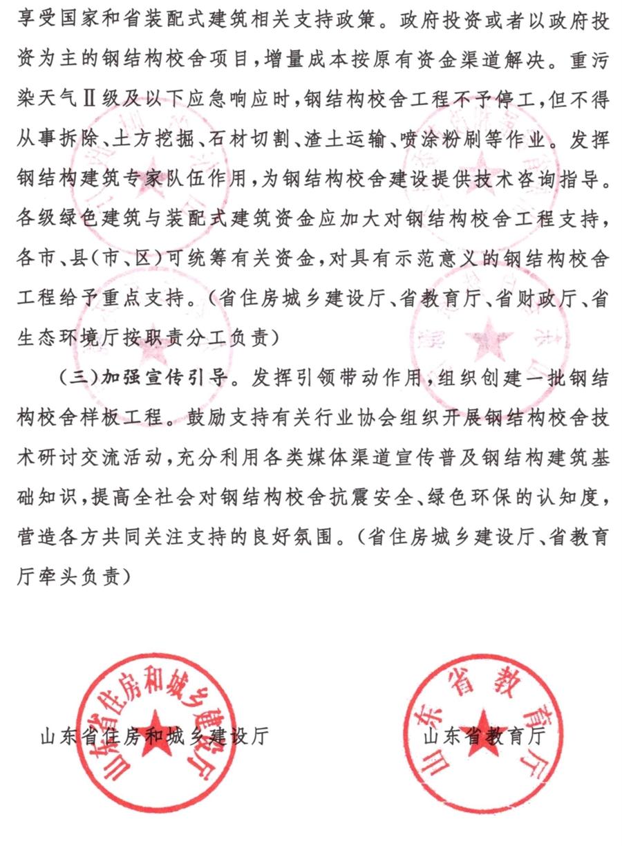 鋼結構校舍建設 政策扶持知多少！(圖5)